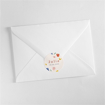 Sticker naissance nos beaux jours - Mise en situation