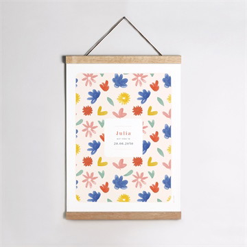 Affiche naissance nos beaux jours