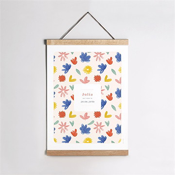 Affiche naissance nos beaux jours