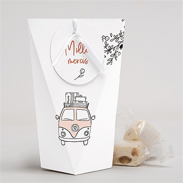 Boîte surprise mariage champetre van life