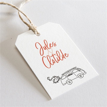 Etiquette mariage champetre van life