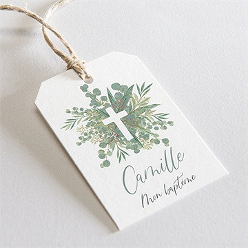 Etiquette baptême grâce