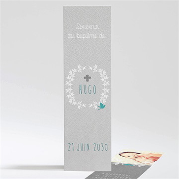 Signet baptême découpe originale