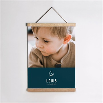 Affiche naissance baby love