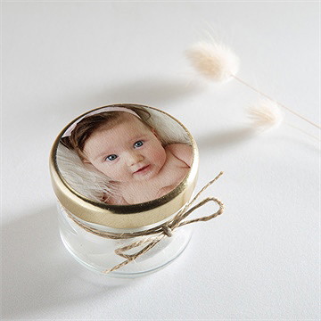 Sticker baptême maison du baptême ! - Mise en situation