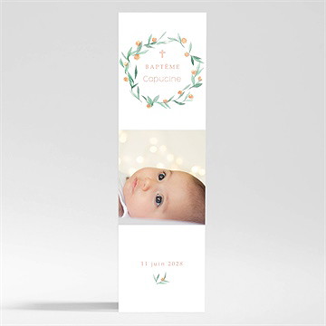 Signet baptême jolie poésie magnet