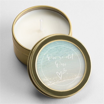 Bougie mariage paradis sur plage