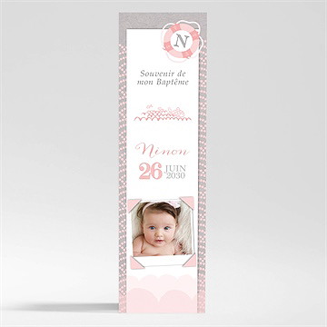 Signet baptême forme originale magnet