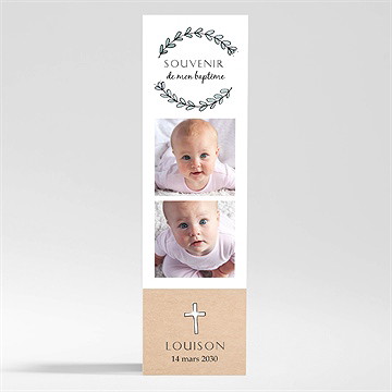 Signet baptême petit programme magnet