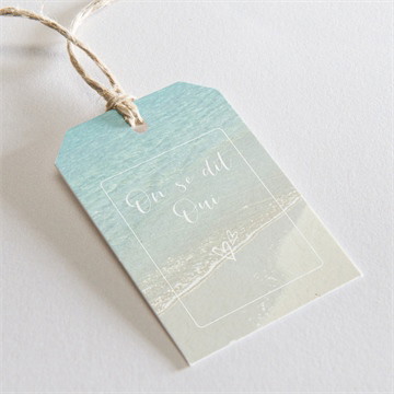 Etiquette mariage paradis sur plage