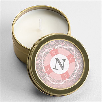 Bougie baptême forme originale