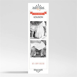 Signet baptême petit photomaton - magnet
