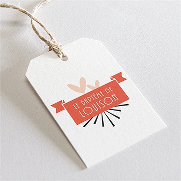 Etiquette baptême petit photomaton