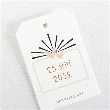 Etiquette baptême petit photomaton - Dos de l'étiquette