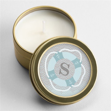 Bougie baptême baptême scandinave