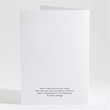 Livret de messe mariage love power - Dos du livret