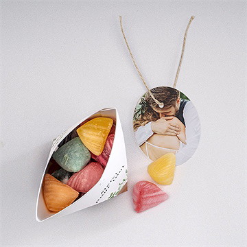 Boîte surprise mariage love power - Intérieur de la boîte