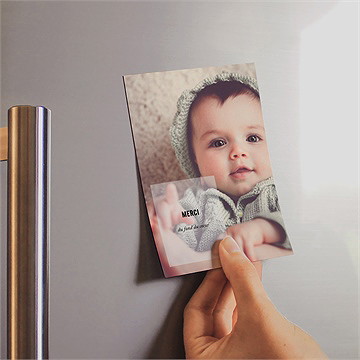 Remerciement naissance bel instant - Mise en situation