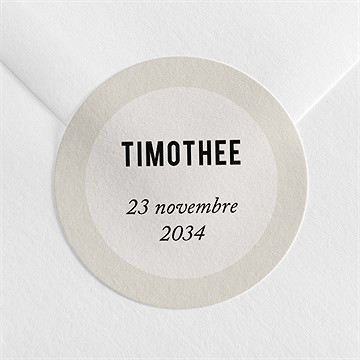 Sticker naissance bel instant