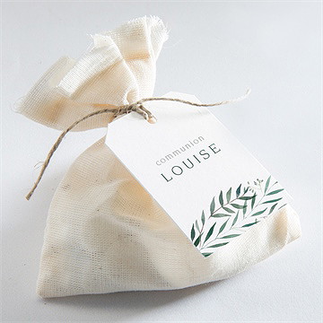 Etiquette communion touche champêtre - Mise en situation