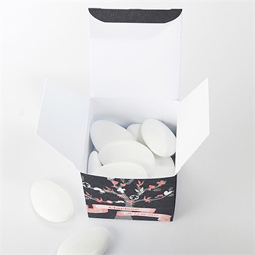 Boîte de dragées communion etape chrétienne - Intérieur de la boîte