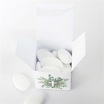 Boîte de dragées communion en grâce - Intérieur de la boîte