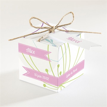 Boîte de dragées communion mon annonce photo