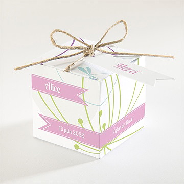 Boîte de dragées communion mon annonce photo