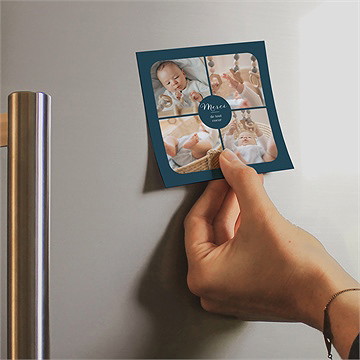 Remerciement naissance mon premier photomaton - Mise en situation