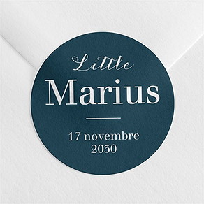 Sticker naissance mon premier photomaton