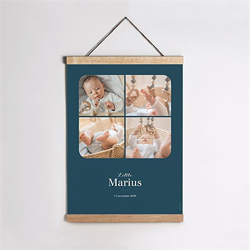 Affiche naissance mon premier photomaton