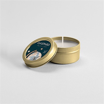 Bougie naissance mon premier passeport - Mise en situation