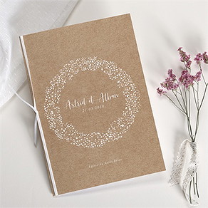 Livret de messe mariage couronnés d'etoiles