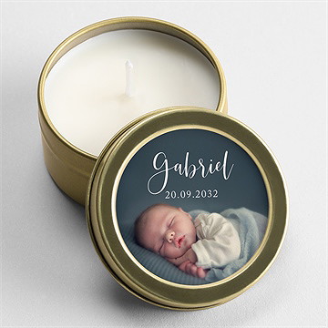 Bougie naissance notre bijou
