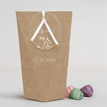 Boîte surprise mariage couronnés d'etoiles