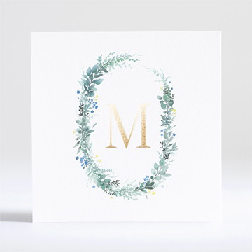 Carte dorure - carré