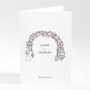 Menu mariage belle intimité