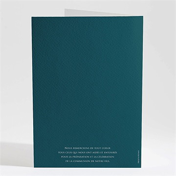 Livret de messe communion jolis petits symboles - Dos du livret