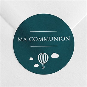 Sticker communion jolis petits symboles