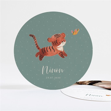 Faire-part naissance petit tigrou