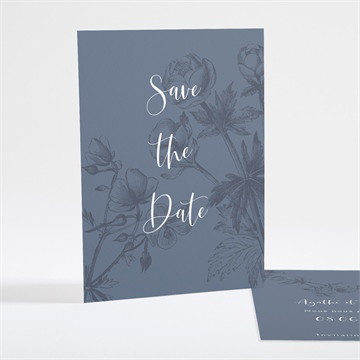 Save the Date mariage dorure sur gravure