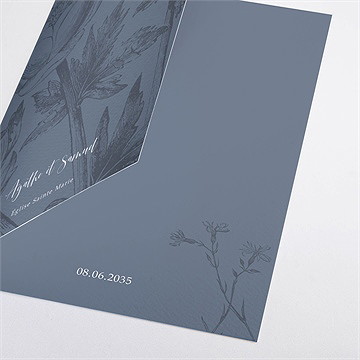 Livret de messe mariage dorure sur gravure - Détail du livret