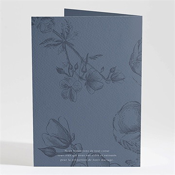 Livret de messe mariage dorure sur gravure - Dos du livret