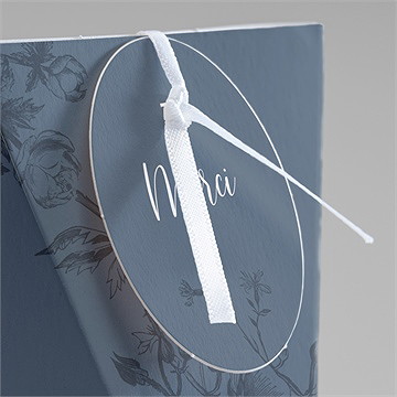 Boîte surprise mariage dorure sur gravure - Détail de la boîte