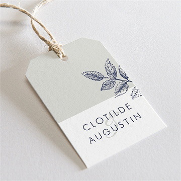 Etiquette mariage esperluette