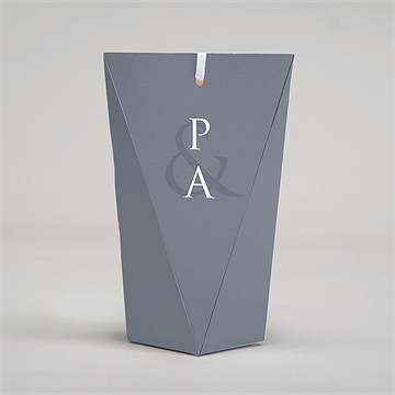 Boîte surprise mariage reliefs - Dos de la boîte