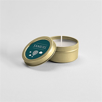 Bougie naissance mes jolies icônes - Mise en situation