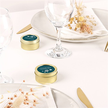 Bougie naissance mes jolies icônes - Mise en situation