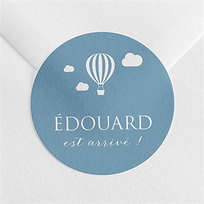 Sticker naissance l'essentiel en pictogrammes