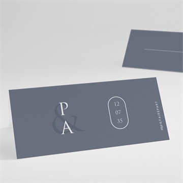 Marque-place mariage reliefs